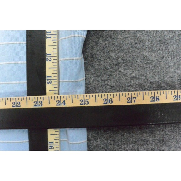 Fennec Polo Shirt Mens XL Blue Striped The Open 2015 Golf - Picture 6 of 9